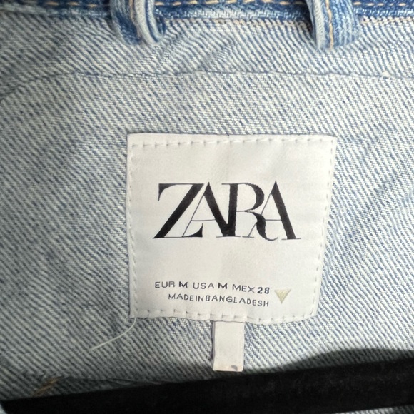 Zara Bloggers Favorite Cut Out
Sleeveless Denim Distressed Jumpsuit Size Medium - Picture 8 of 16